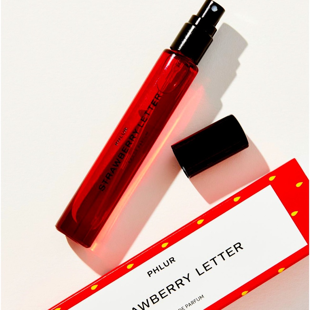 Phlur strawberry letter Eau de Parfume (travel size) NWT! 0.32 ounces New!